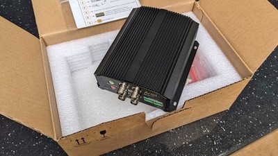 ARIEL EN-204 Analog zu Digital IP CCTV VIDEO ENCODER. Neu, versiegelt im Karton.