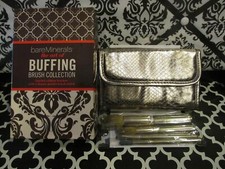 BARE MINERALS THE ART OF BUFFING LIMITED EDITION BRUSH COLLECTION BOXED