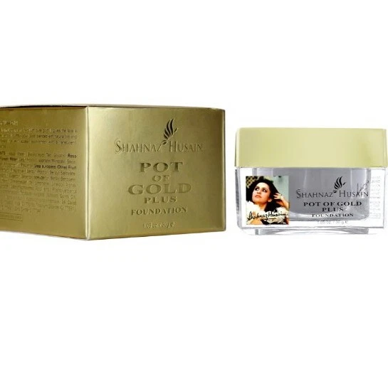  Base Shahnaz Husain Pot Of Gold Plus -30 Gm Foto 2 de 2