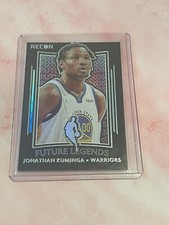 2021-22 Recon Jonathan Kuminga Future Legends Rookie Card. Golden State Warriors