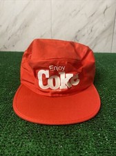 vintage coke a cola hat red