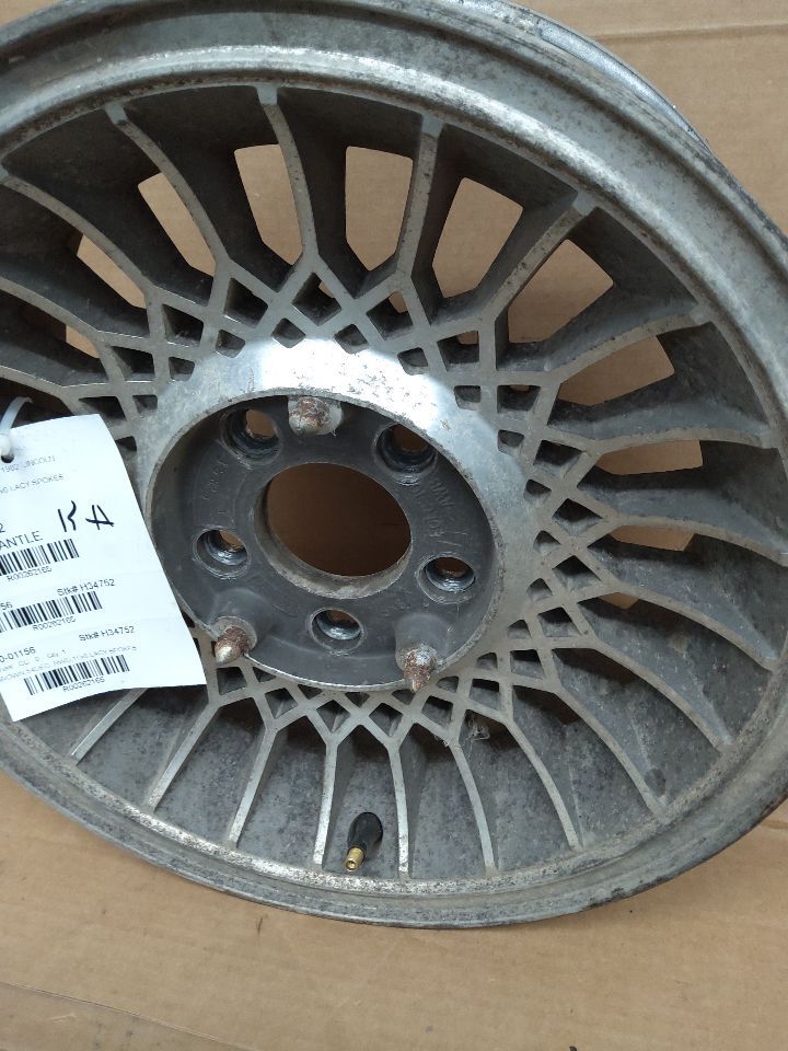 Wheel 15x6 Aluminum Lacy Spokes Fits 80-89 LINCOLN & TOWN CAR