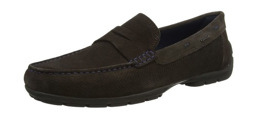 Moner Mocassini Uk Coffee dk 8 2fit Geox Marroni Uomo U W ax7wPq