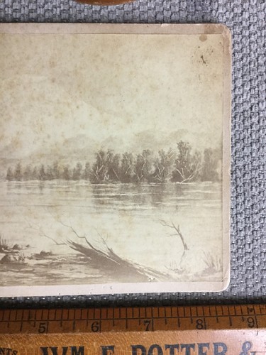 Vintage Cabinet Photo Of Mount Tacoma Washington Dated 1892 - Picture 4 of 8
