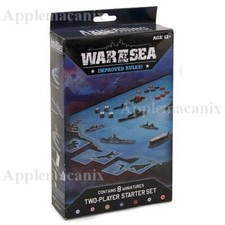 NEW/SEALED Axis  Allies Miniatures War at Sea Two-Player Starter Set WWII Ships