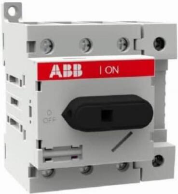 ABB Trennschalter 1SCA022530R6400 OT63ML4 - 4-polig, 80 A, 750 V, Sockelmontage