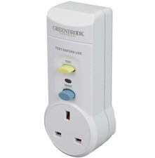 Greenbrook Electrical - RCDA-C - Powerbreaker Surge Protection RCD UK Adaptor