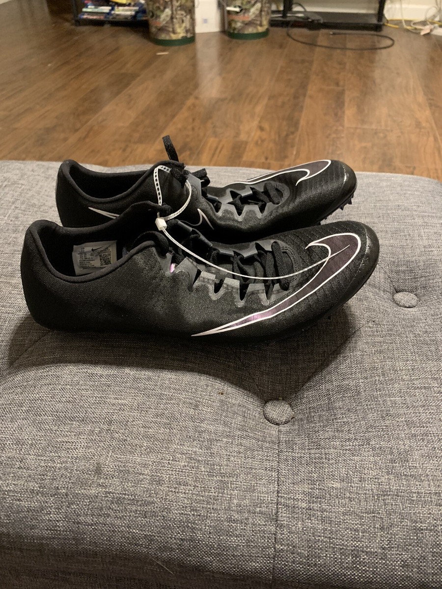 Nike Zoom Superfly Elite Men's Size Black Track Field Spike
