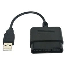 For PS PS2 Game Pad Controller Female to PS3 PC Standard Male USB Adapter Cable