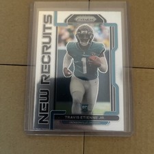 Travis Etienne Jr. 2021 Panini Prizm Football New Recruits Rookie Insert RC NR-9