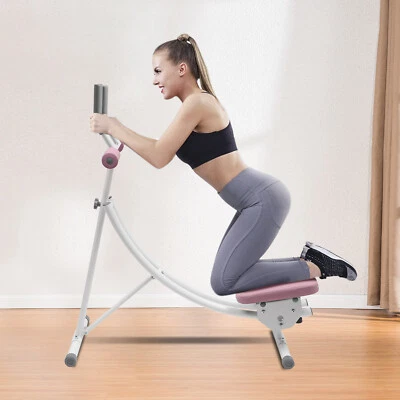 Ab Machine Abdominal Crunch Trainer Home Gym Core Workout Fitness Equipment USA - Image 1 of 4