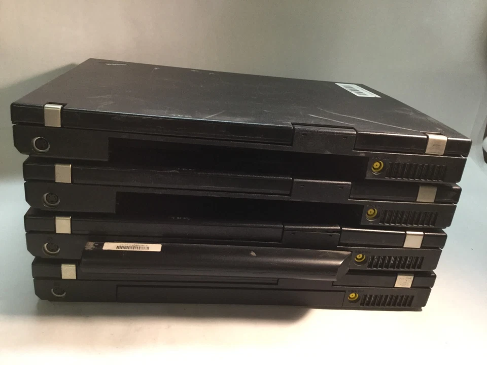 LOT OF 4 Lenovo ThinkPad R61 14" Laptop Intel Celeron- VARIOUS ISSUES *READ* - Image 4 of 4