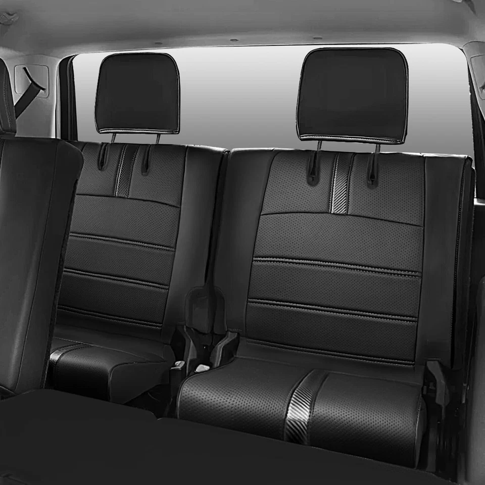For 2011-2024 Toyota 4Runner 7 Seats Seat Covers Seat Leather Covers Protector Foto 2 de 4