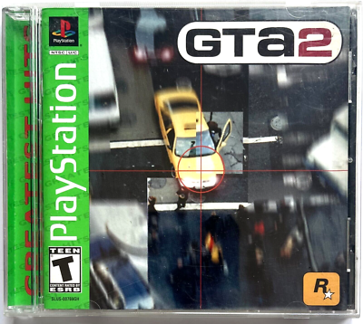 EXCELLENT SONY PLAYSTATION 1 GRAND THEFT AUTO 2 GREATEST HITS GTA2