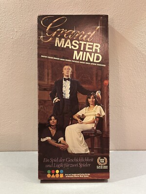 Grand Master Mind Mastermind Game of the Year Vintage