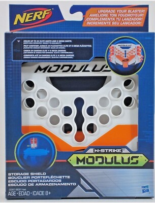 Nerf N-Strike Modulus STORAGE SHIELD Upgrade Attachment Customize Hasbro NEW!