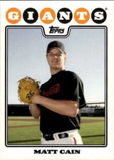 2008 Topps - #480 Matt Cain