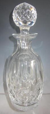 Waterford Crystal ''Lismore'' Classic Spirit/Wine Decanter, Signed (1st)