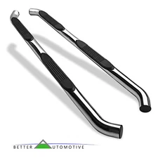 3" S/S Side Steps for 2005-2023 Toyota Tacoma Double Cab Nerf Bars Running Board