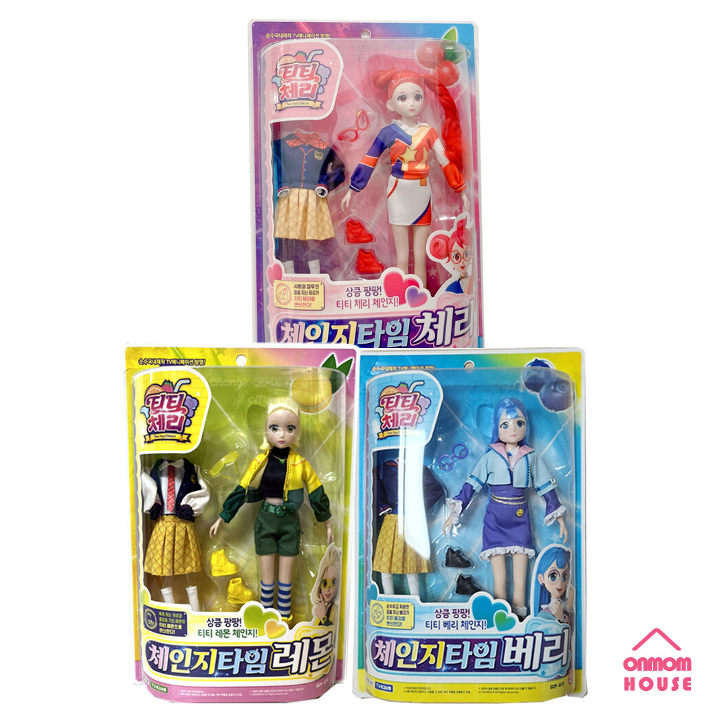 Tea Tea Cherry Berry Lemon Doll Set Korean Anime Toy | eBay