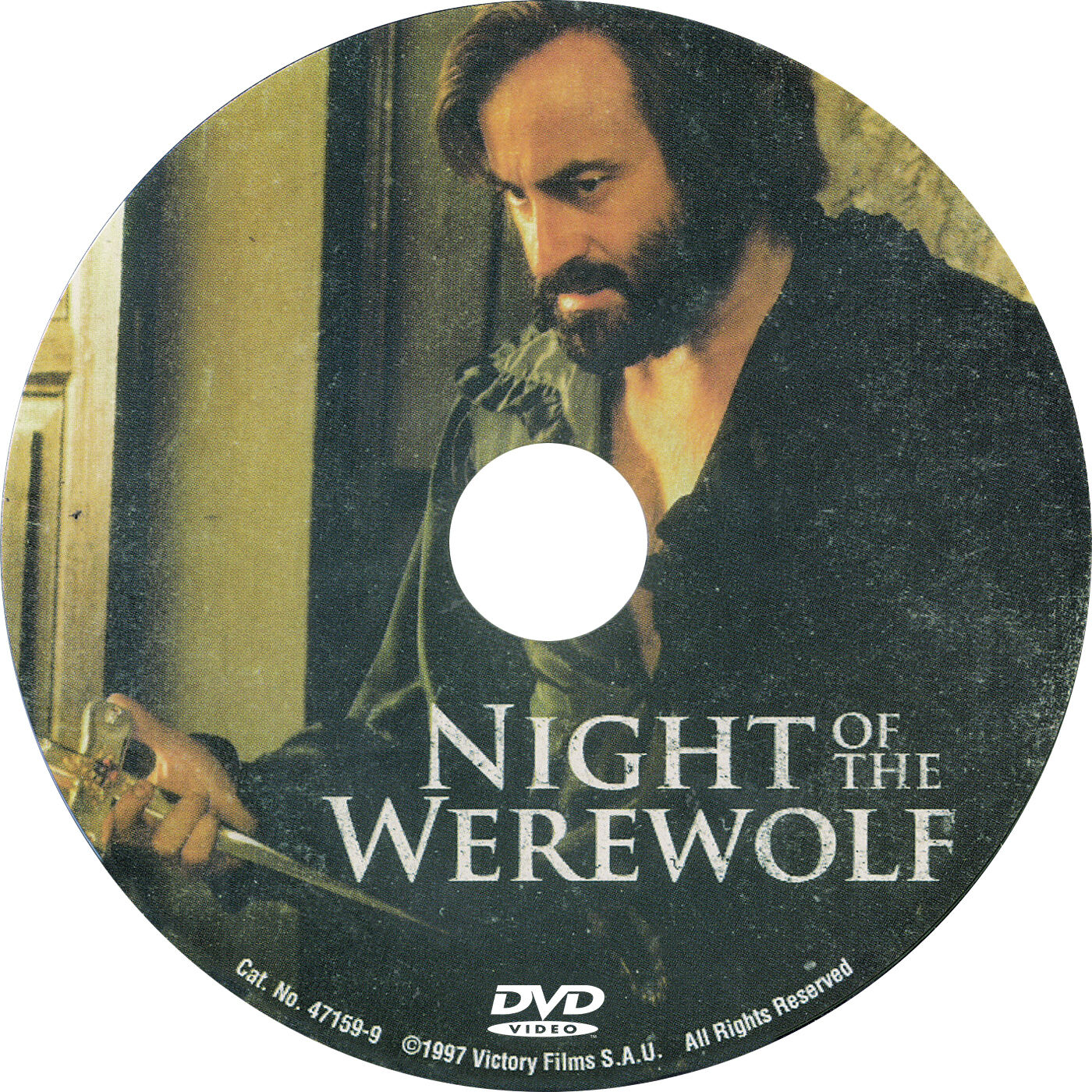 The Night Of The Werewolf Paul Naschy R0 DVD Spanish Werewolf Horror Uncut  BCI