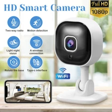 Wireless Security Camera System In/Outdoor Home Wifi Night Vision Cam 1080P HD