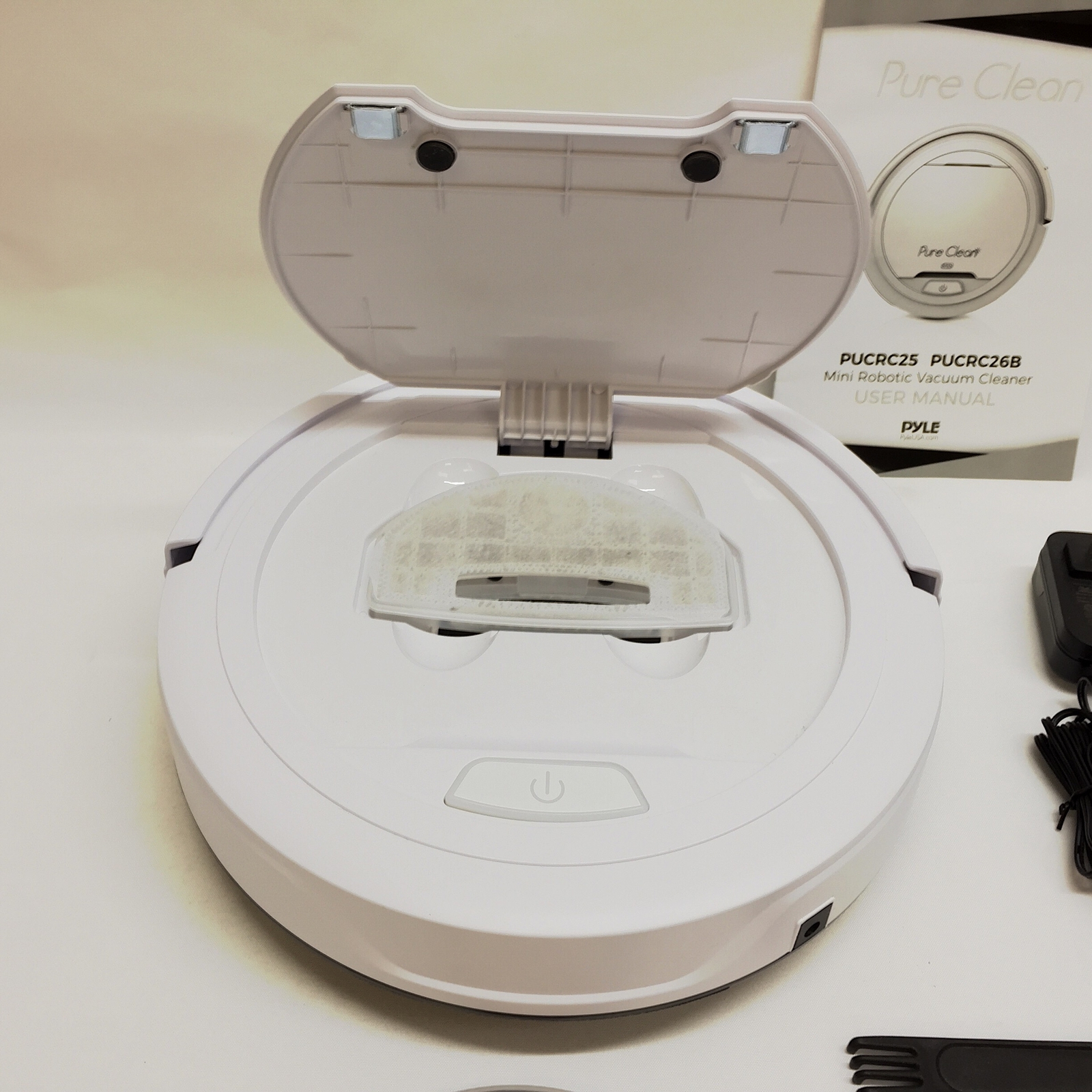 Pyle Pure Clean Mini Robotic Vacuum Cleaner PUCRC25 eBay
