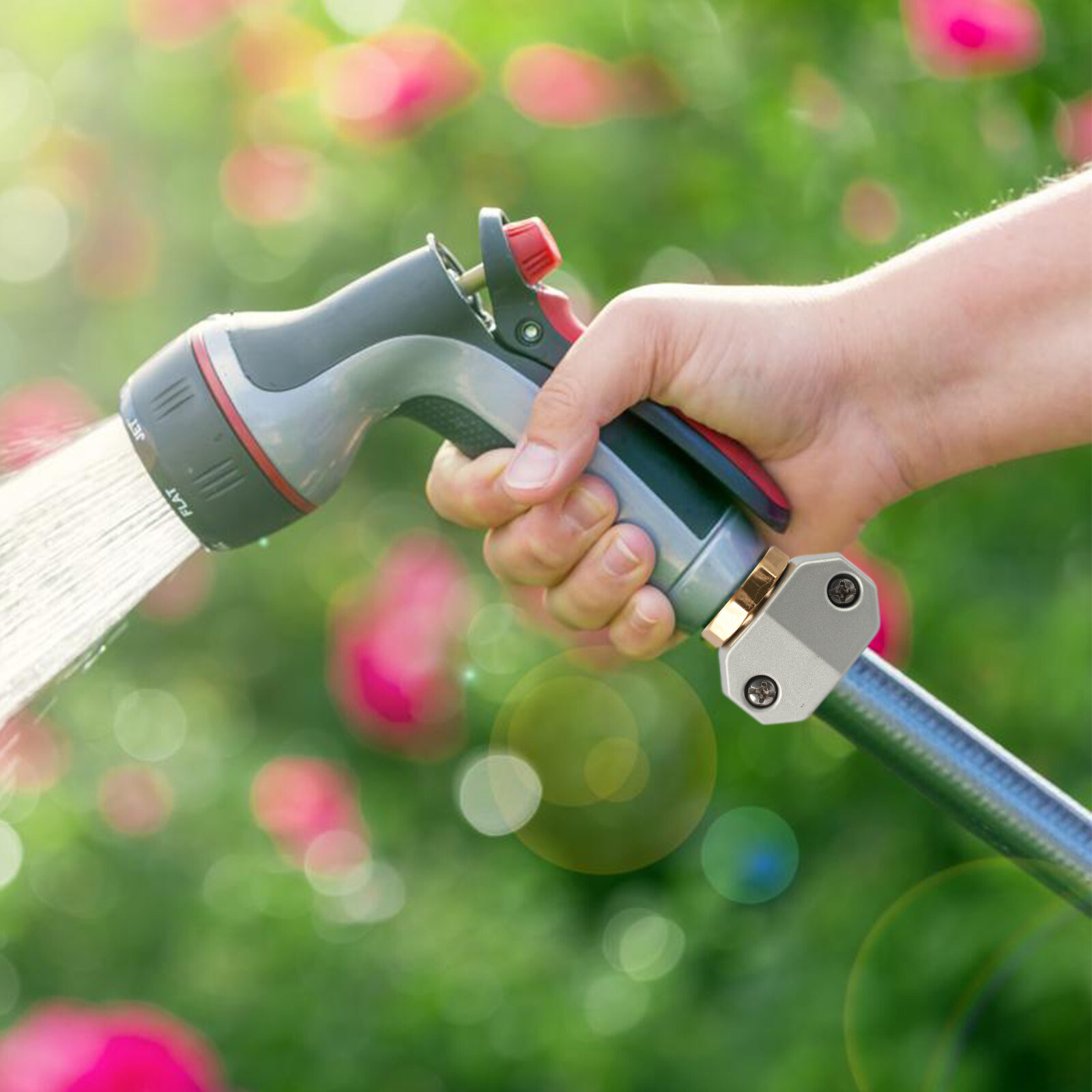 3 Sets Full Brass Hose Repair Kit 3/4'' 5/8'' Male Female Garden Water