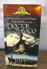 Doctor Zhivago Sealed VHS Deluxe VHS, 2 Tape Set Factory new-nice