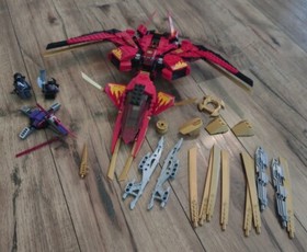 70721 LEGO Ninjago Kai Fighter minifigures airplane red plane Lot + Bionicle