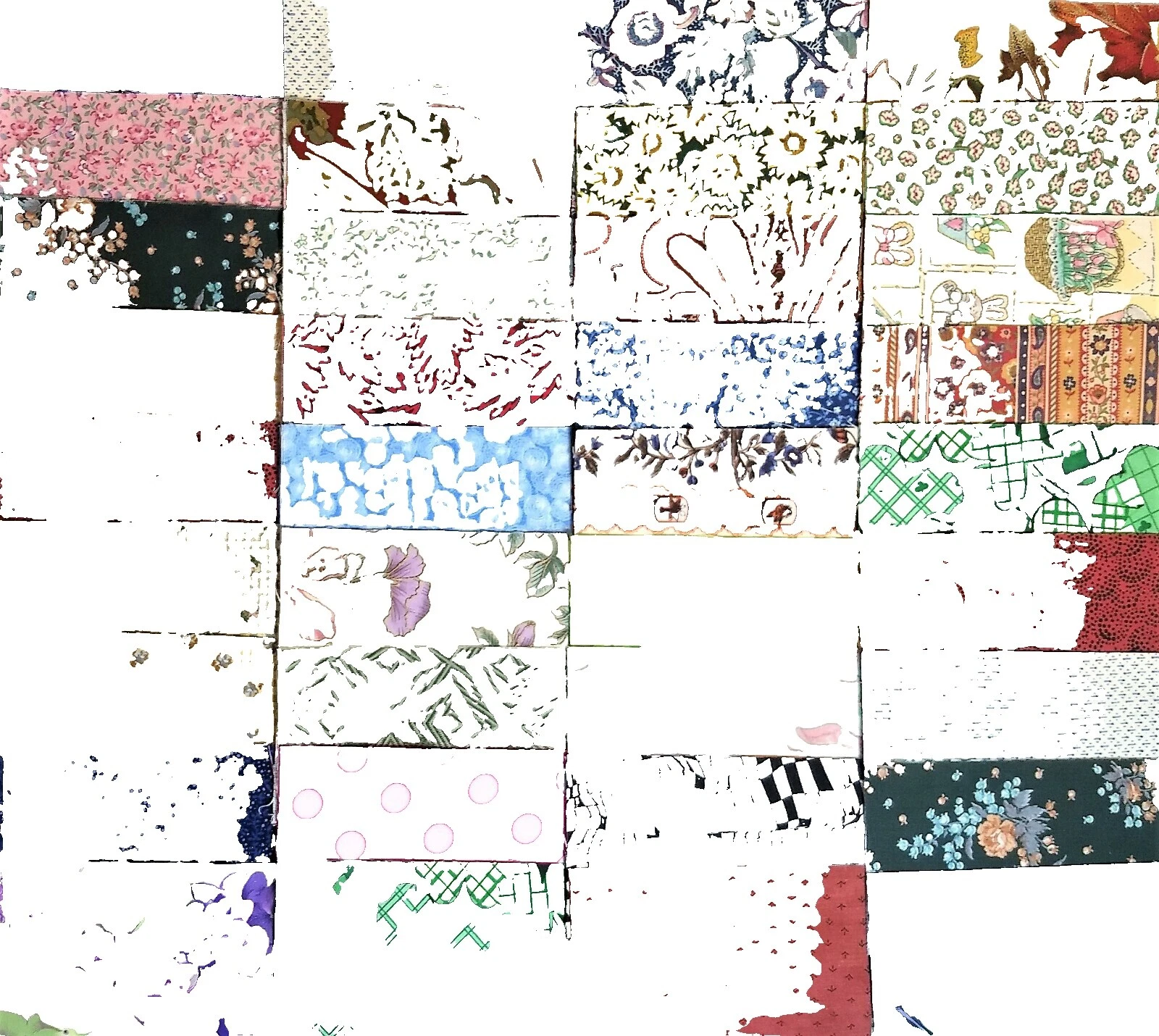 Mixed Themes Craft Fabric Lots