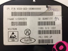 VCC6-QCD-100M000000 VECTRON VCC6-QCD-100M OSC 100MHZ 3.3V 6 PIN SMD ROHS 2 PCS