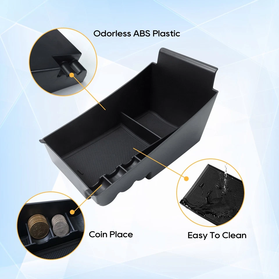 RUIYA Car Center Console Storage Box Organizer Tray Box For 2023-2025 Honda HR-V - Изображение 4 из 4