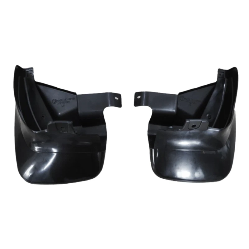 Juego completo de 4 guardabarros negros contra salpicaduras para Subaru Forester 2004-2008 Foto 2 de 4