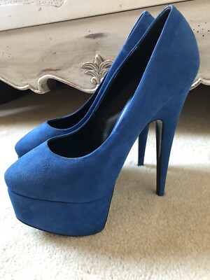 electric blue heels uk