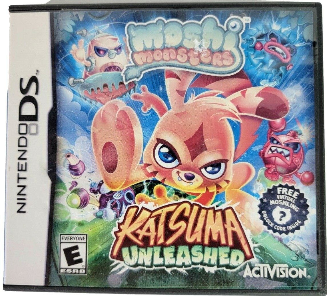 Moshi Monsters: Katsuma Unleashed (Nintendo DS, 2013) 47875768086