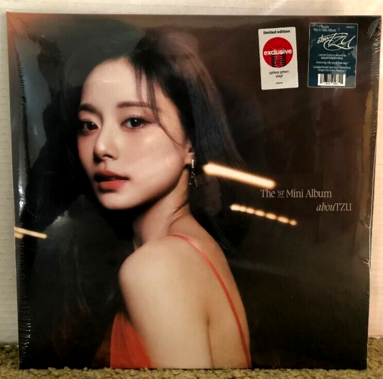 TZUYU of Twice AbouTzu Target Exclusive Galaxy Green Vinyl New