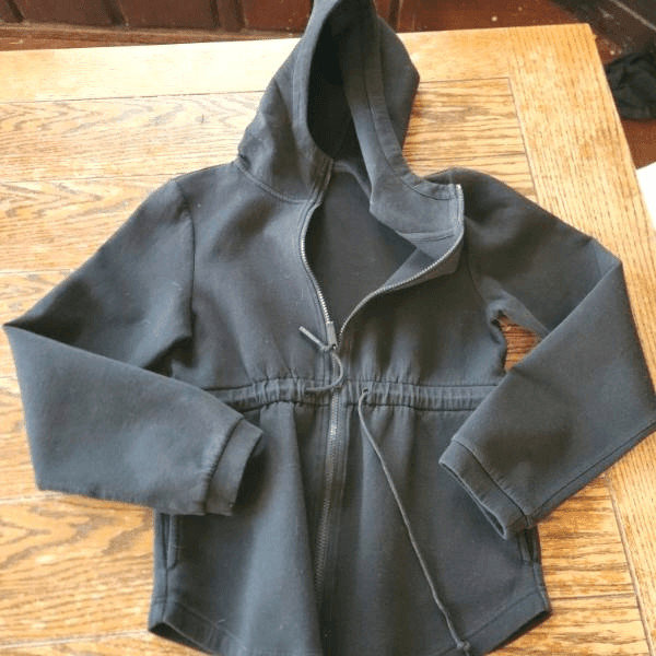 Varley Sofia black drawstring full zip  athletic … - image 2