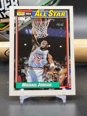 Michael Jordan 1992-93 Topps #115 BASKETBALL Chicago Bulls (CBRP2