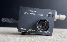 Vintage Nikon Eyepiece for Scanning Micrometer MIL-SPEC by Gamma Scientific