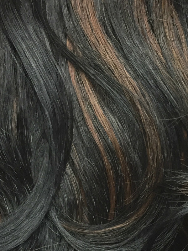 Parrucca Vanessa Party In Pizzo Sintetico Profondo Rovescio Parte - Foto 11