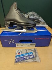 Riedell 133 DM Men's Figure Skates, Size 8 Width D Black