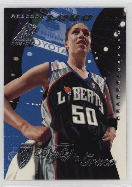 1997 Pinnacle Inside WNBA Style & Grace Rebecca Lobo #80 HOF 05v0