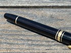 MONT BLANC! Crisp, Orig. Rollerball Pen - 5.25" long, Cushion Close, + 3 refills — photo 3