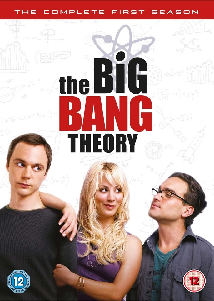 The Big Bang Theory: Season 1 (DVD) Jim Parsons Johnny Galecki (UK IMPORT) - Image 2 of 3