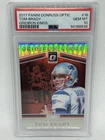 TOM BRADY 2017 Optic Gridiron Kings HOLO PRIZM NFL Patriots HOF PSA 10 Gem Mint