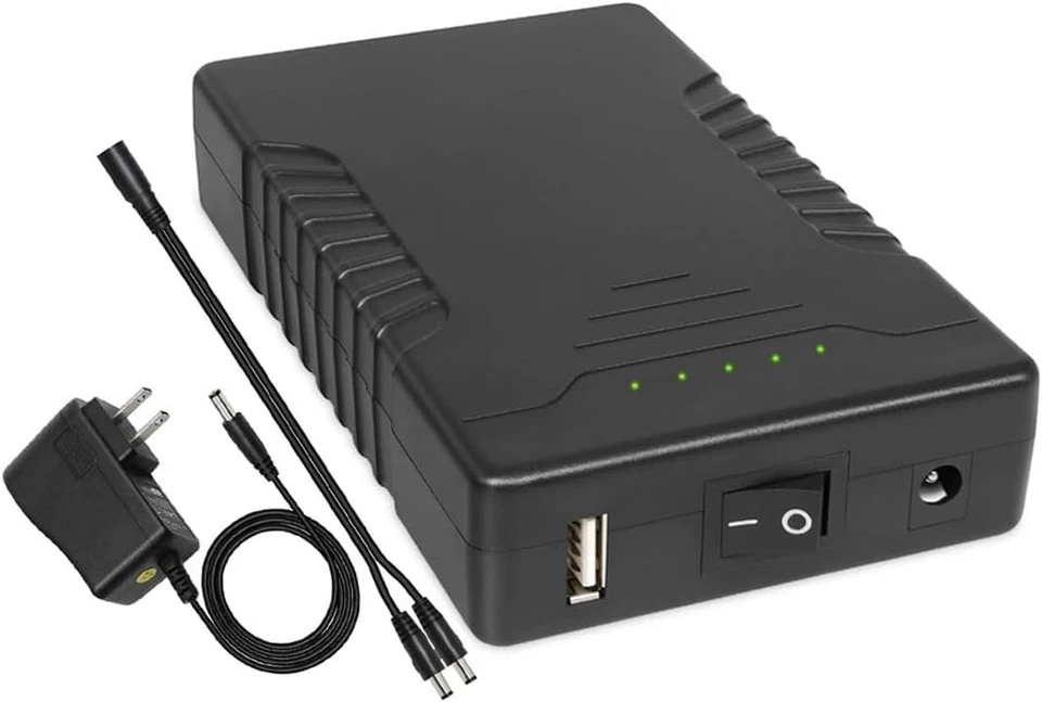 Rechargeable Lithium Ion Battery Pack with Dual Outputs for LED & CCTV Devices - Image 3 of 4