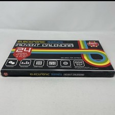 EIGHT Electronic Games Advent Calendar Kit, Black, 24 Games