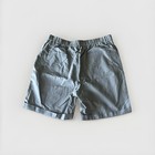 Mens Gray Linen Shorts — photo 2