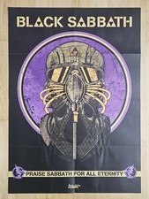 BLACK SABBATH - HUGE poster from 2025 - 20 x 28 in. (50 x 70 cm) MINT CONDITION!